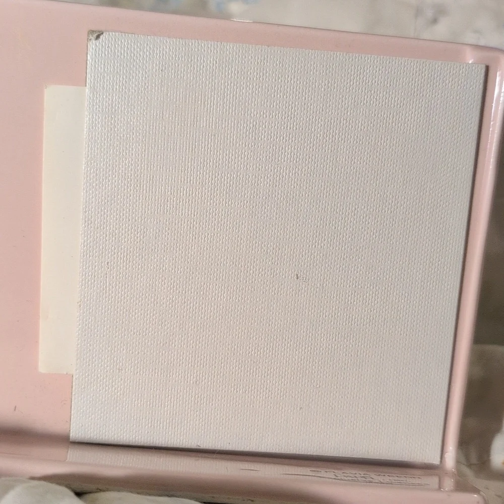 Vintage Flavia Pink Ceramic Photo Frame with Rainbow Design‎ Rare